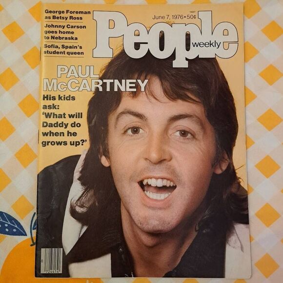 People Magazine Other - People Magazine Paul McCartney June 1976